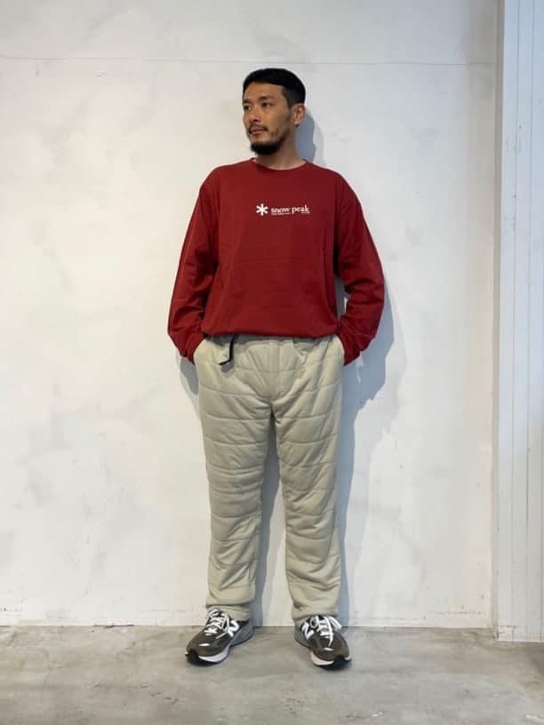 Snow PeakのFlexible Insulated Pantsを使ったコーディネートを紹介します。｜Rakuten Fashion(楽天ファッション／旧楽天ブランドアベニュー)5176022