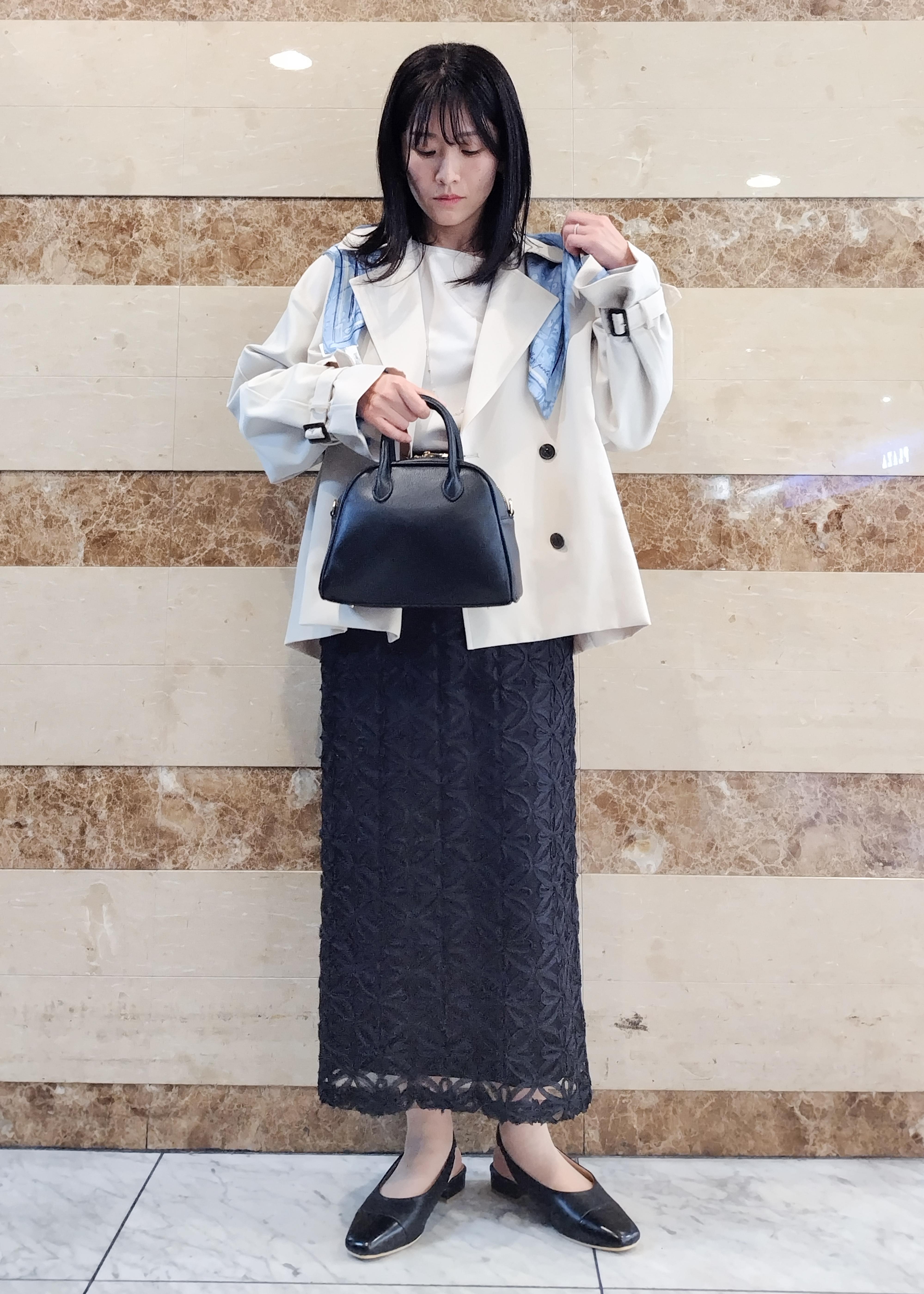 ROPE' PICNICの【YOKU MOKU/ヨックモック*ROPE' PICNIC】ショートトレンチコート/撥水・花粉ガードを使ったコーディネートを紹介します。｜Rakuten Fashion(楽天ファッション／旧楽天ブランドアベニュー)5240384