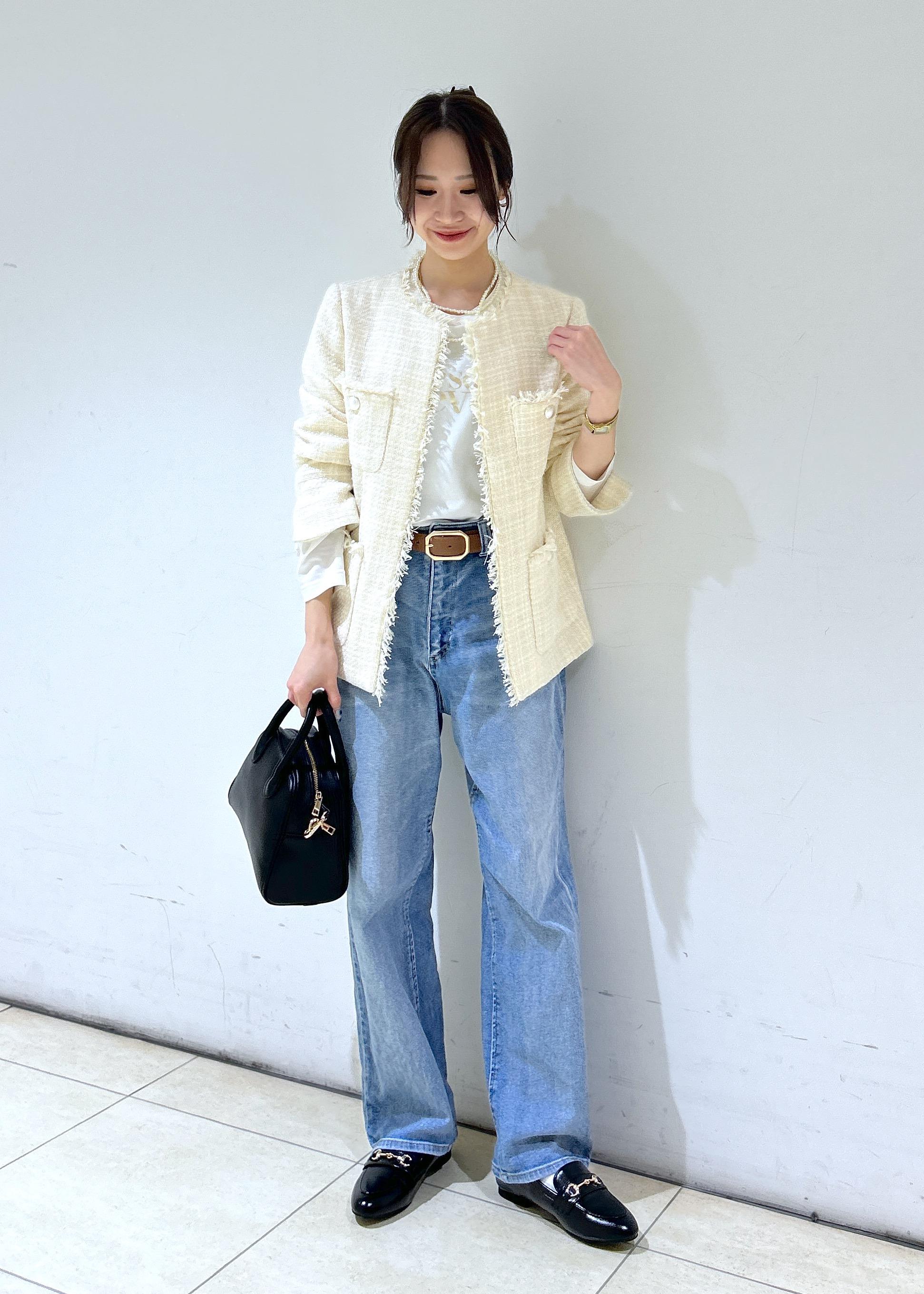 ROPE' PICNICのRENUアソートロングTシャツを使ったコーディネートを紹介します。｜Rakuten Fashion(楽天ファッション／旧楽天ブランドアベニュー)5240655