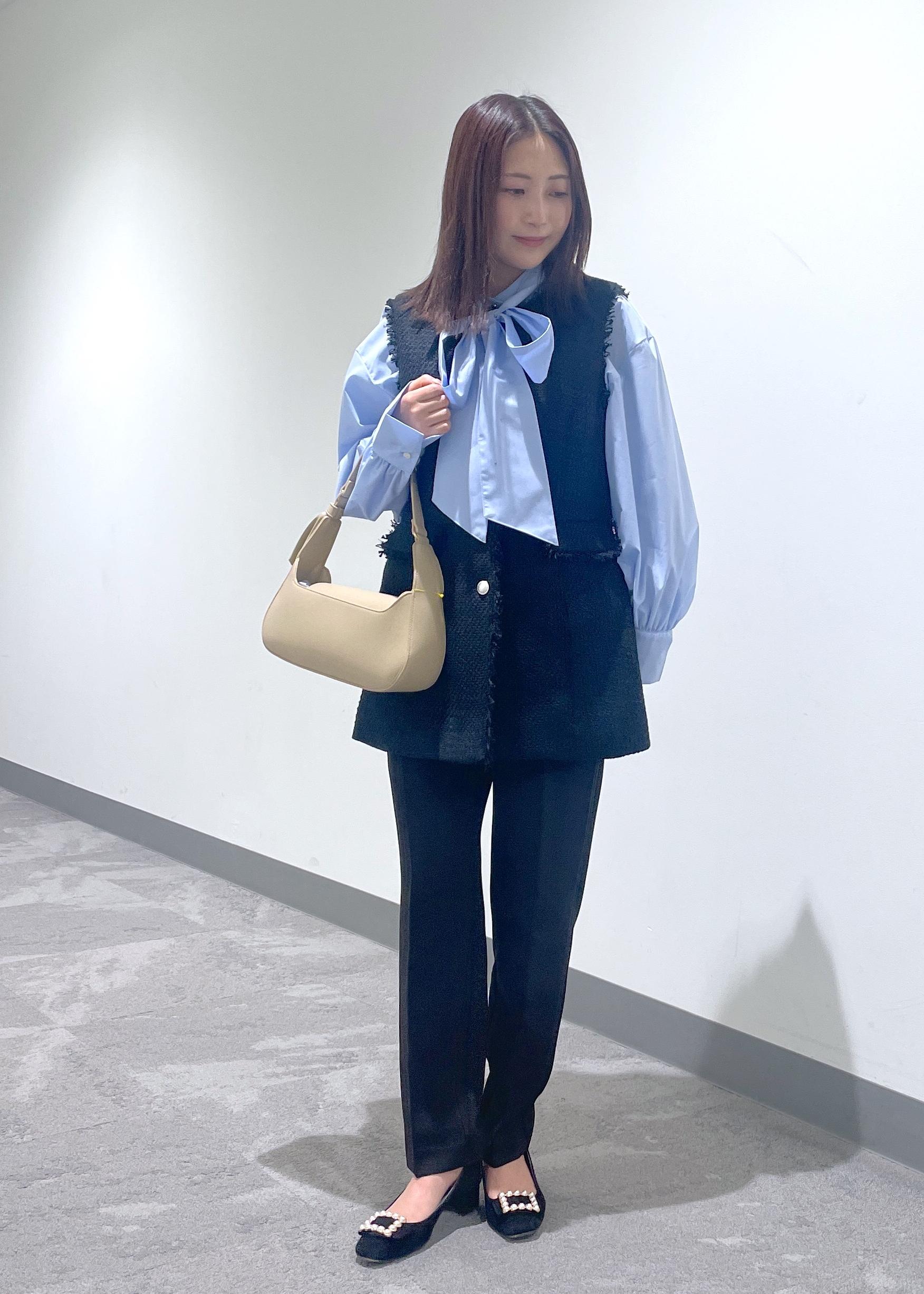 ROPE' PICNICのセレモニー・通勤対応/ツイードジレベストを使ったコーディネートを紹介します。｜Rakuten Fashion(楽天ファッション／旧楽天ブランドアベニュー)5240765
