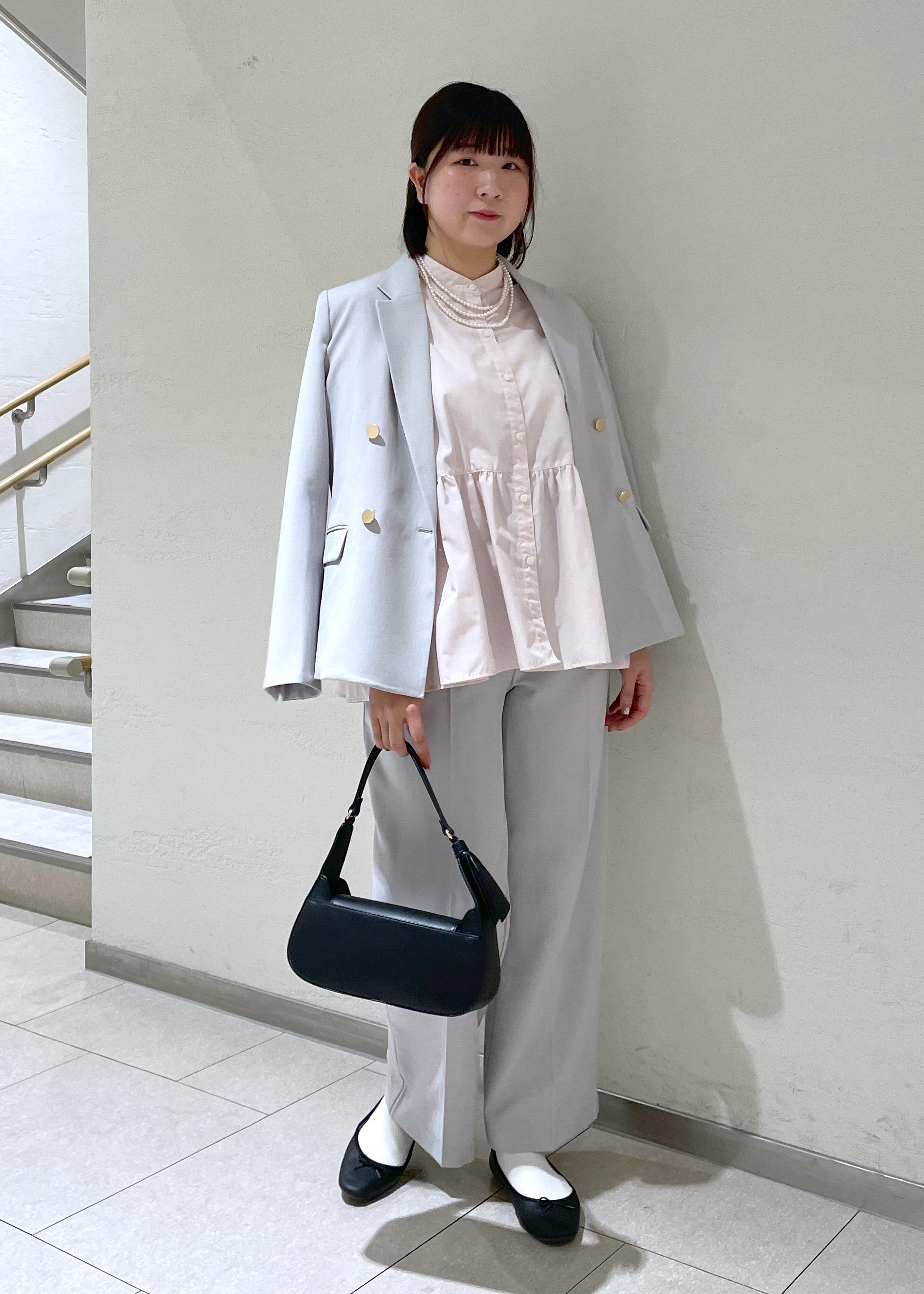 ROPE' PICNICの【花粉ガード・防シワ】ギャザーシャツブラウスを使ったコーディネートを紹介します。｜Rakuten Fashion(楽天ファッション／旧楽天ブランドアベニュー)5272413
