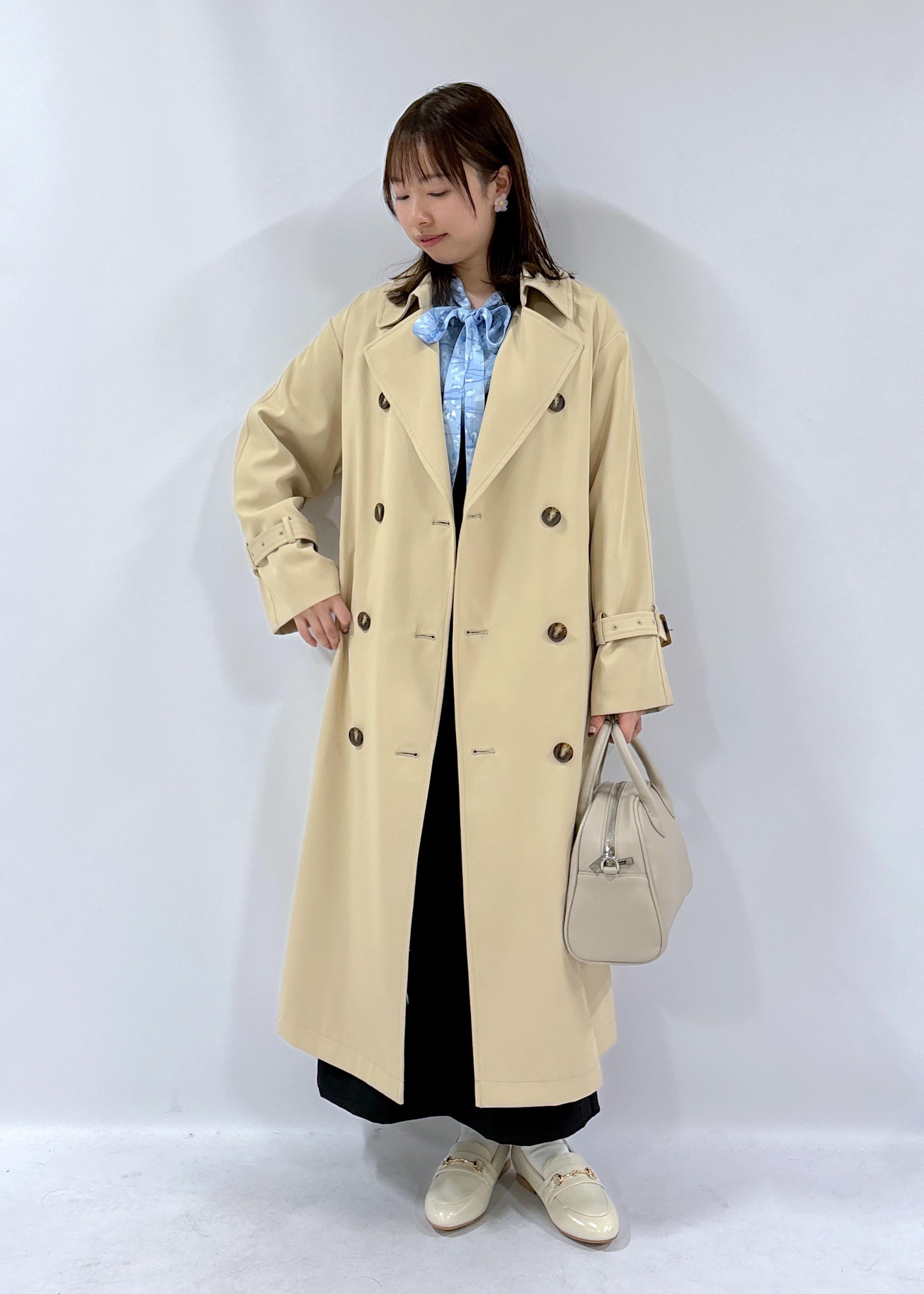 ROPE' PICNICの【低身長・小柄さん向け/撥水加工・花粉ガード】トレンチコートを使ったコーディネートを紹介します。｜Rakuten Fashion(楽天ファッション／旧楽天ブランドアベニュー)5272553