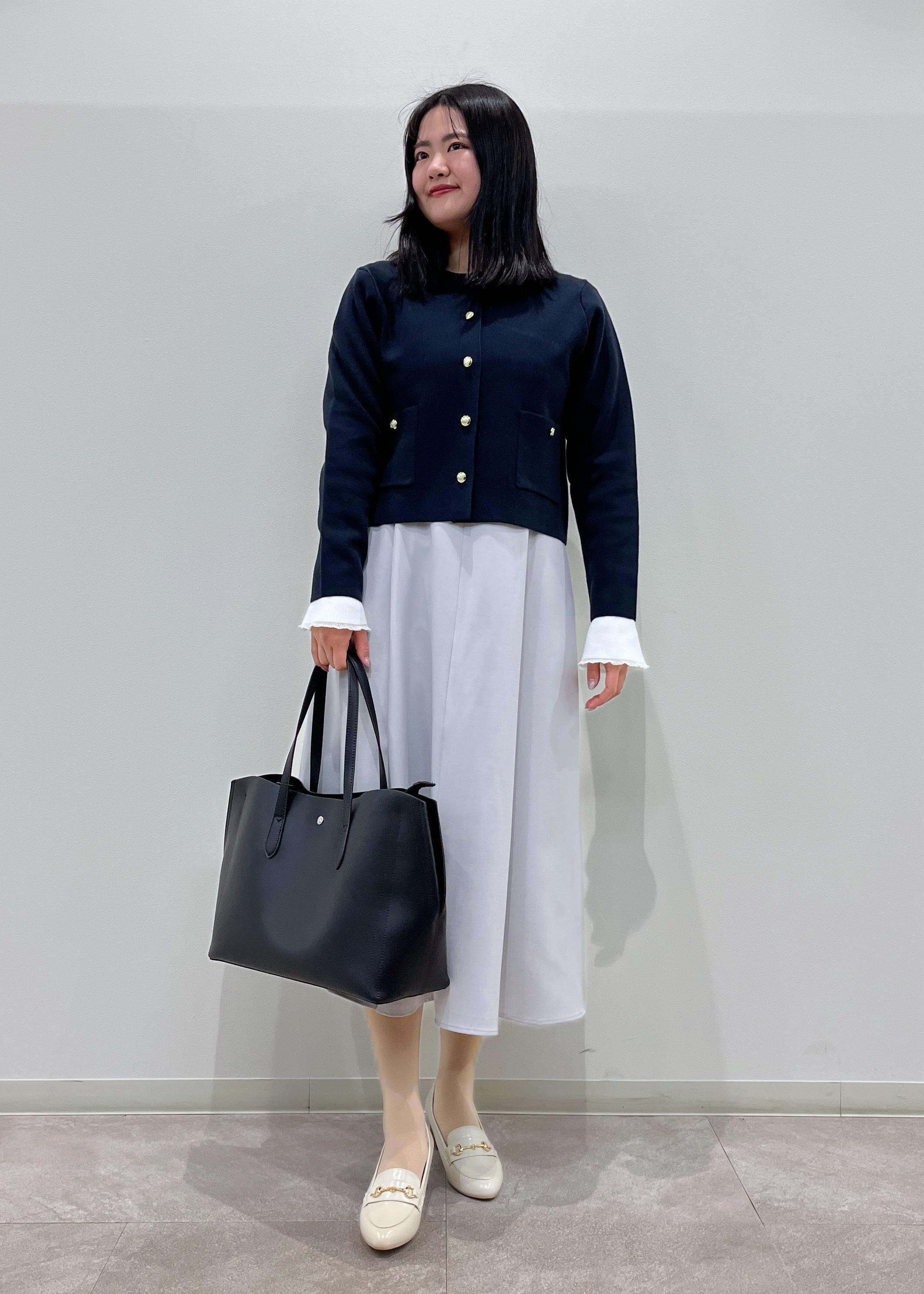 ROPE' PICNICの袖口フレアシアーニットプルオーバー/洗濯機OKを使ったコーディネートを紹介します。｜Rakuten Fashion(楽天ファッション／旧楽天ブランドアベニュー)5272573