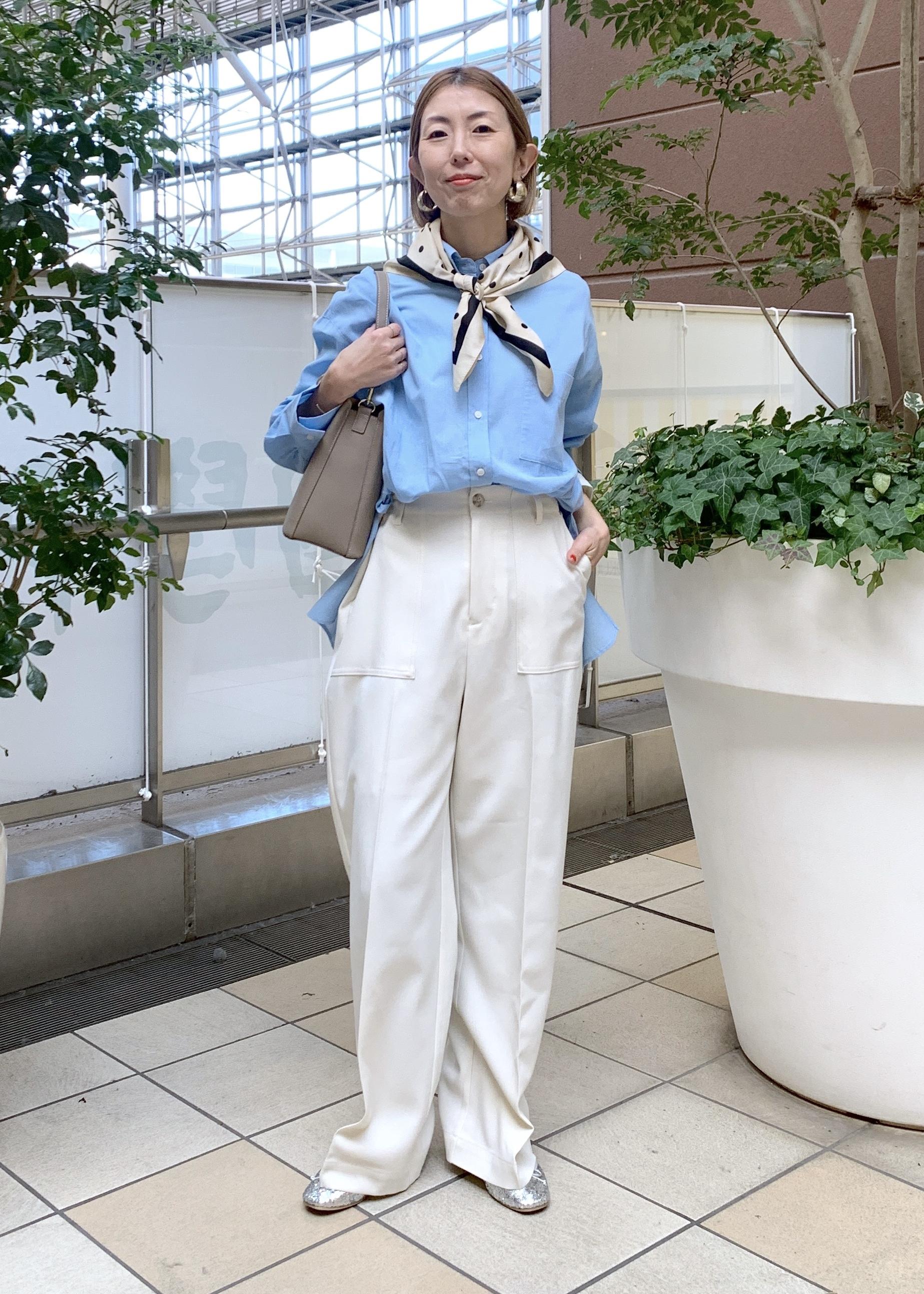ROPE' PICNICの【接触冷感・通気性】お着軽シャツシリーズ/綿ボイルバックタックシャツを使ったコーディネートを紹介します。｜Rakuten Fashion(楽天ファッション／旧楽天ブランドアベニュー)5272692