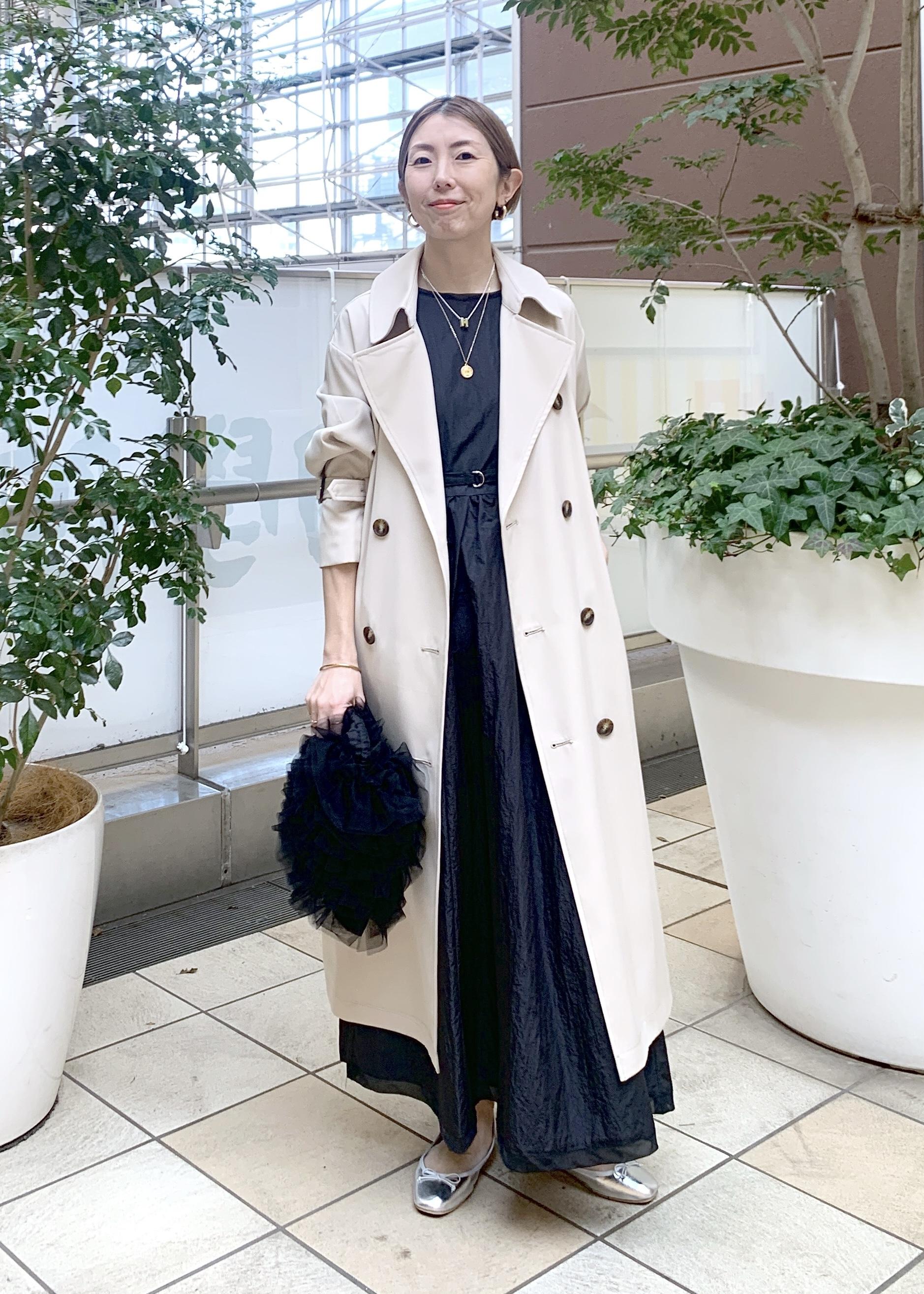 ROPE' PICNICの【低身長・小柄さん向け/撥水加工・花粉ガード】トレンチコートを使ったコーディネートを紹介します。｜Rakuten Fashion(楽天ファッション／旧楽天ブランドアベニュー)5310997