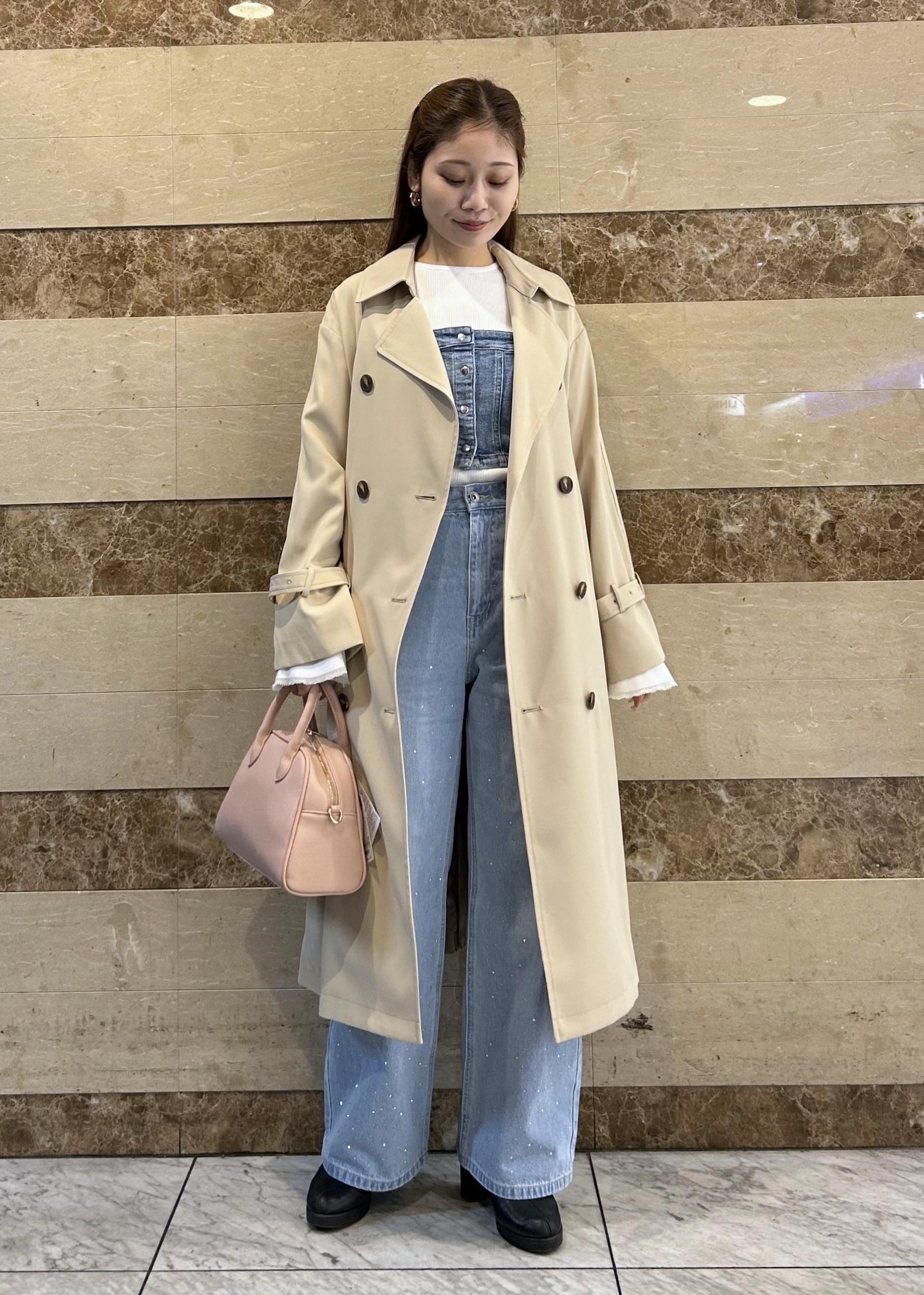 ROPE' PICNICのキラキラビジューデニムを使ったコーディネートを紹介します。｜Rakuten Fashion(楽天ファッション／旧楽天ブランドアベニュー)5311768
