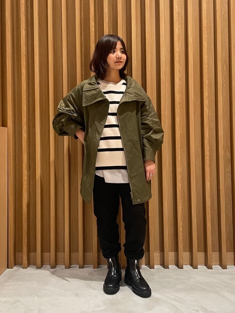 LASUDのデニムジップブルゾンを使ったコーディネート | Rakuten