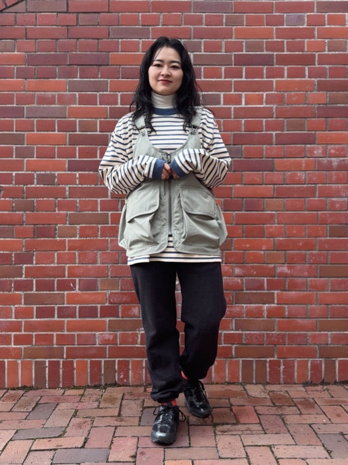 Snow PeakのTAKIBI Weather Cloth Vestを使ったコーディネートを紹介します。｜Rakuten Fashion(楽天ファッション／旧楽天ブランドアベニュー)5186640