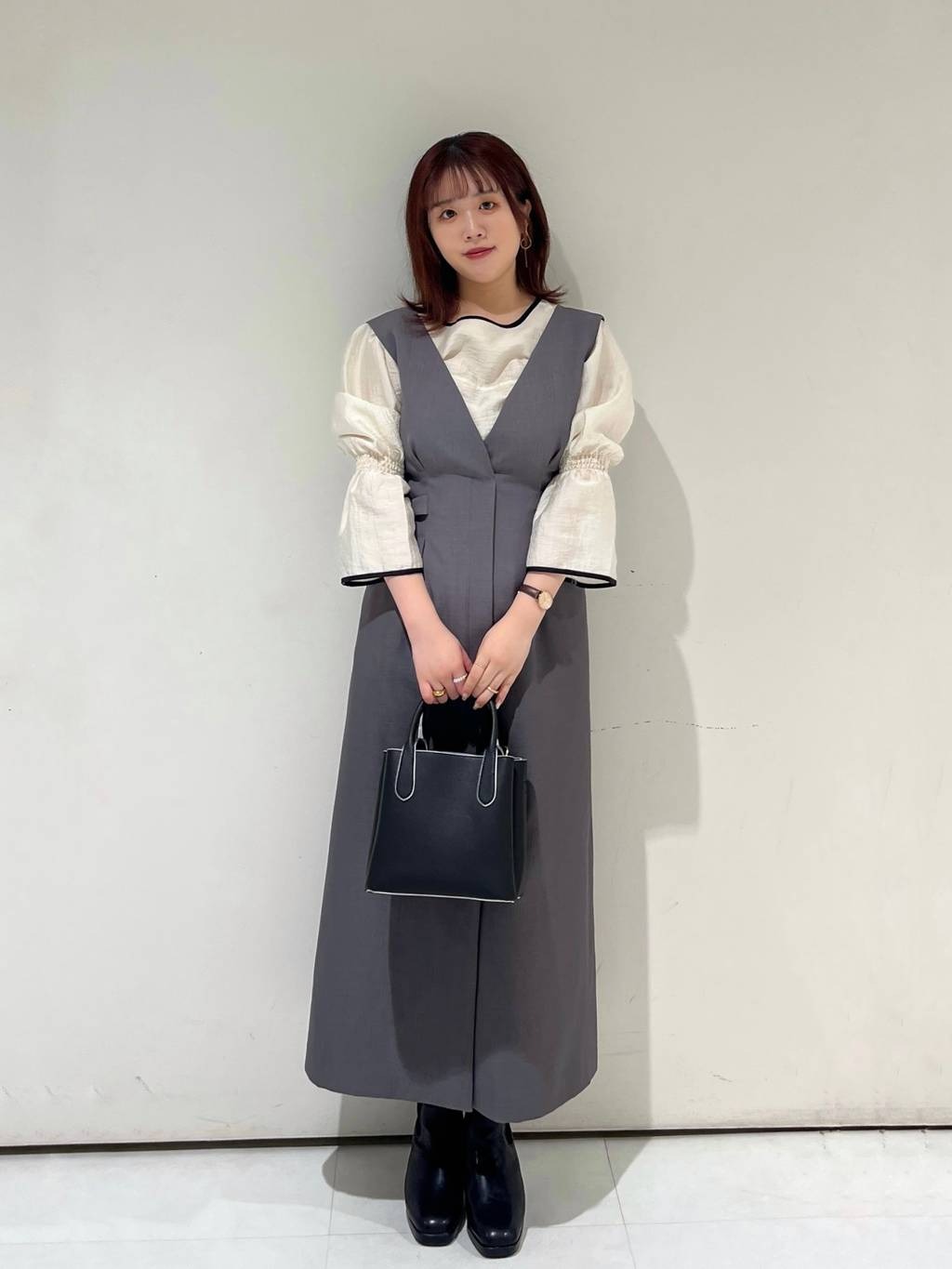 mysty womanのリボンモチーフバッグを使ったコーディネートを紹介します。｜Rakuten Fashion(楽天ファッション／旧楽天ブランドアベニュー)5187563