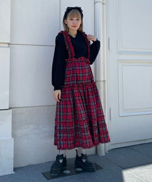 Candy Stripperの? COLLAR KNITを使ったコーディネートを紹介します。｜Rakuten Fashion(楽天ファッション／旧楽天ブランドアベニュー)5190379