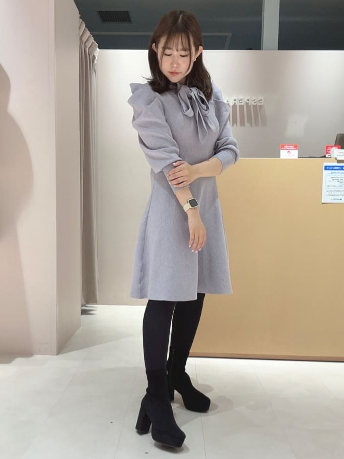 ESPERANZAのゆる傾斜ショートブーツを使ったコーディネートを紹介します。｜Rakuten Fashion(楽天ファッション／旧楽天ブランドアベニュー)5191840