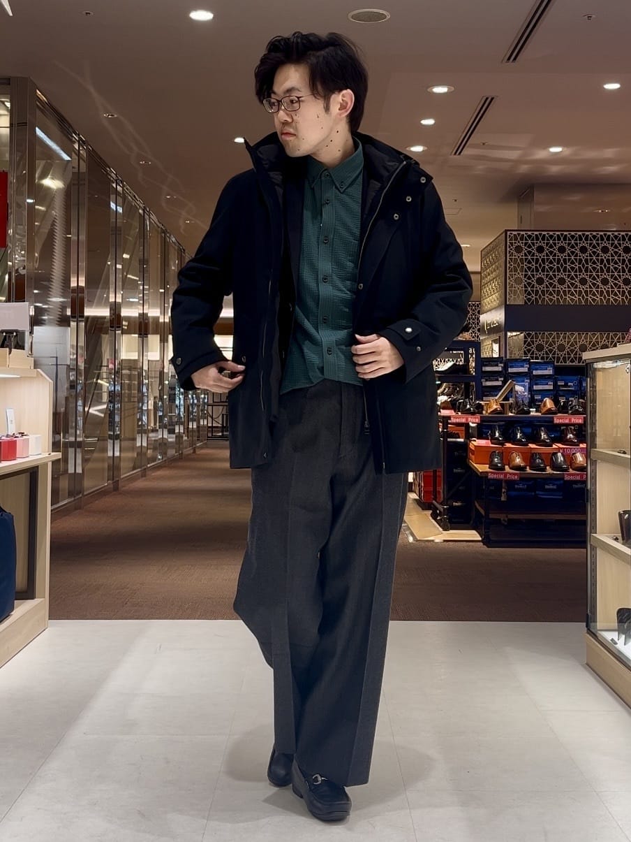 TAKEO KIKUCHIの【3WAY】ドビー ダウンライナー付 ブルゾンを使ったコーディネートを紹介します。｜Rakuten Fashion(楽天ファッション／旧楽天ブランドアベニュー)5193686