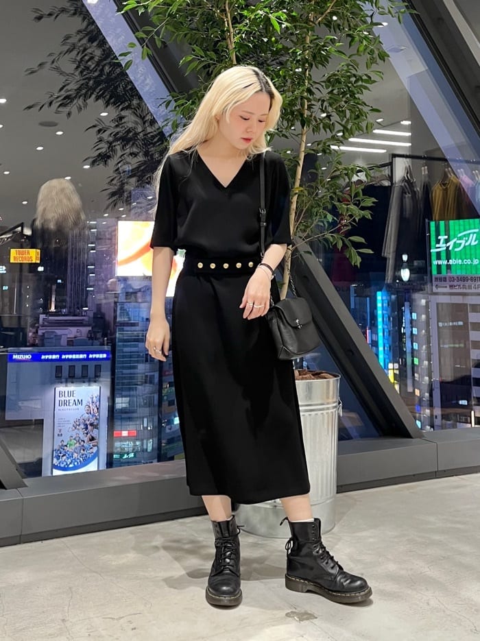 agnes b. | レザーミニショルダーバッグ 