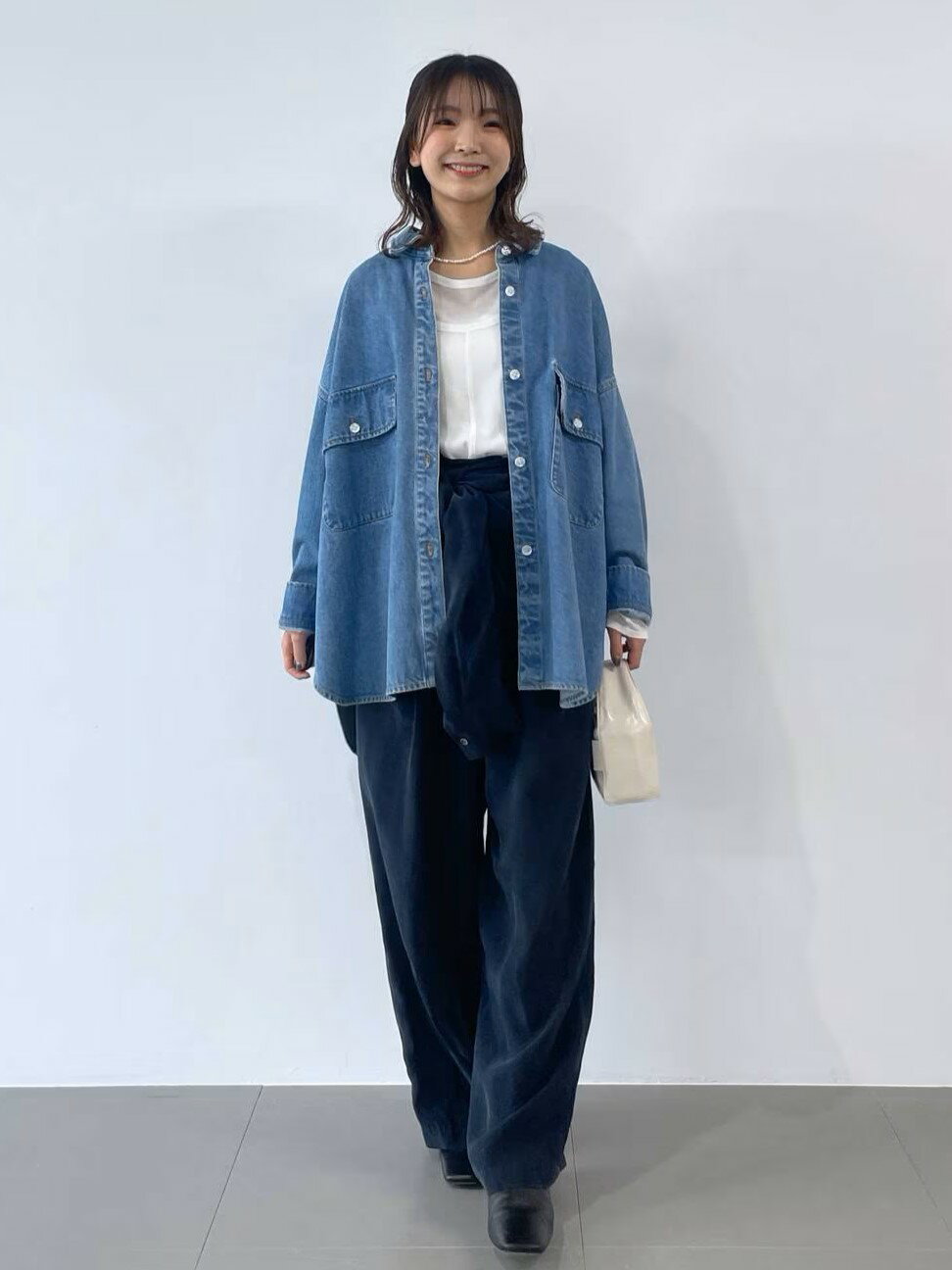 BABYLONE | デニムビッグシャツ | Rakuten Fashion(楽天ファッション