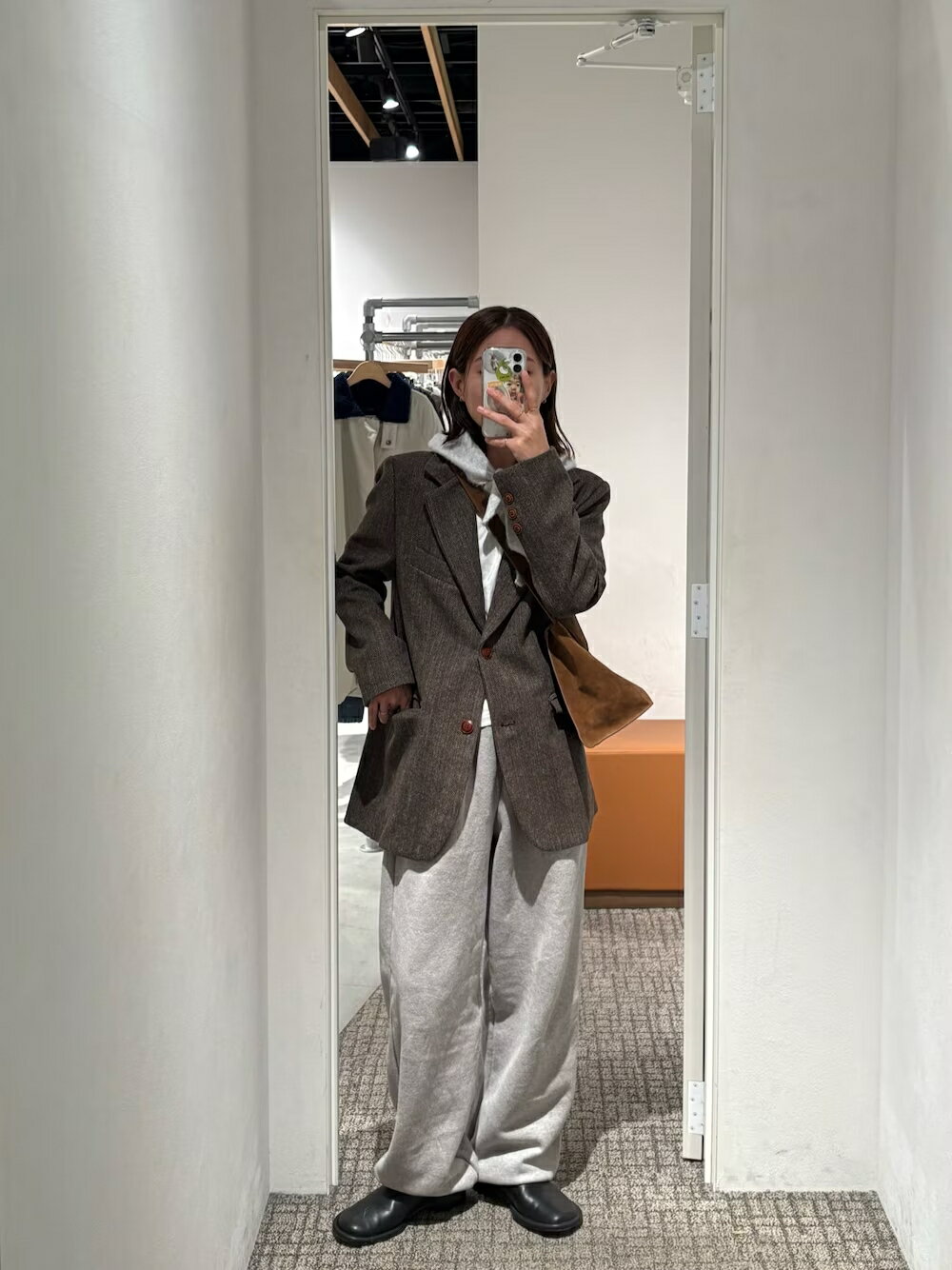 CANAL JEAN | diggity スウェードフラップショルダーバッグ | Rakuten