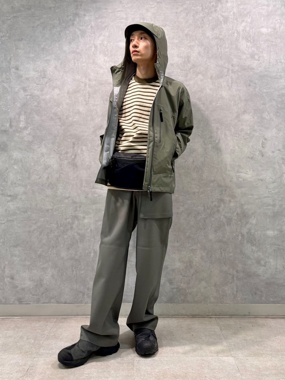 Snow PeakのGORE-TEX Rain Jacketを使ったコーディネートを紹介します。｜Rakuten Fashion(楽天ファッション／旧楽天ブランドアベニュー)5206488