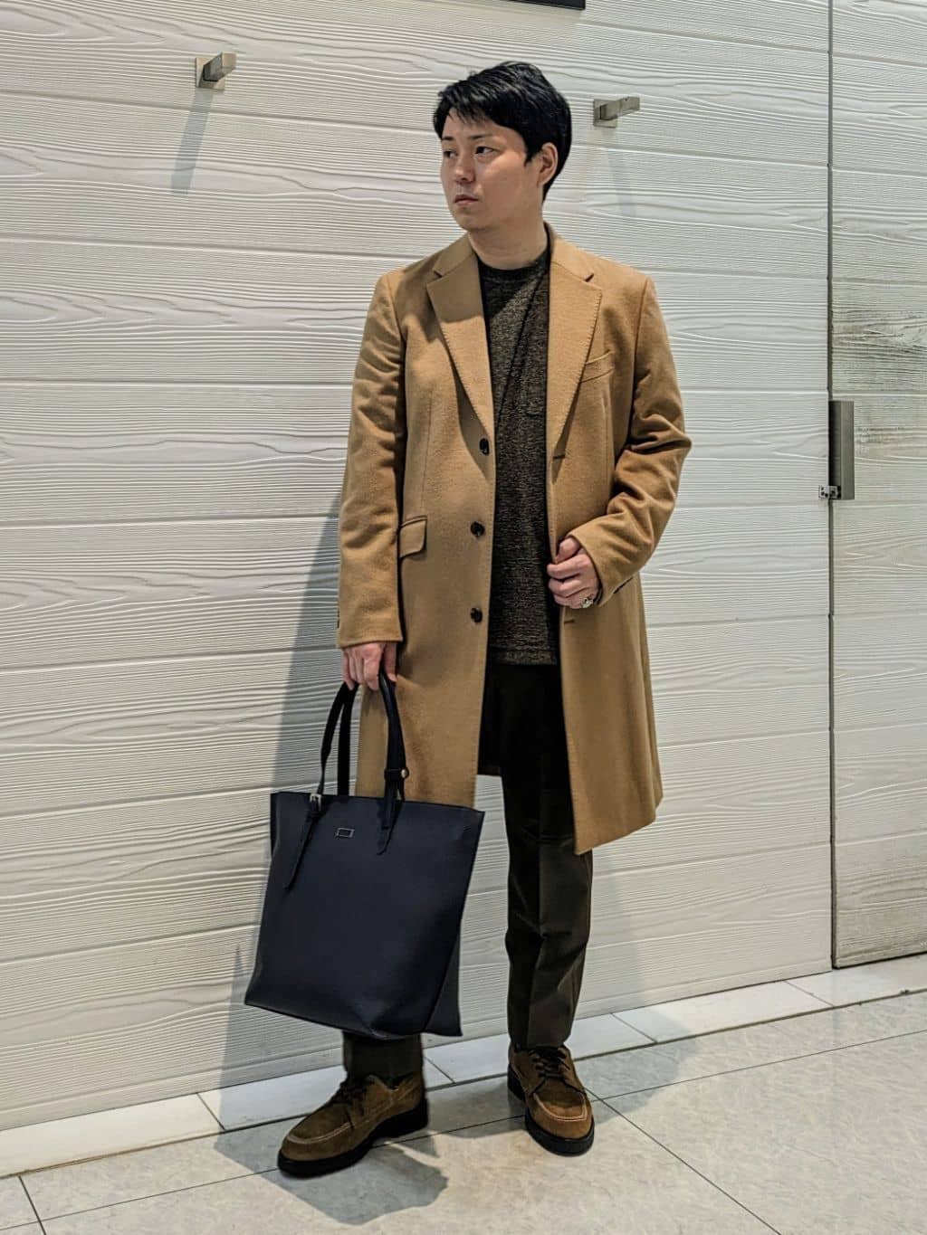 TAKEO KIKUCHIの【尾州織】ウールブレンド パイルカットソーを使ったコーディネートを紹介します。｜Rakuten Fashion(楽天ファッション／旧楽天ブランドアベニュー)5207648