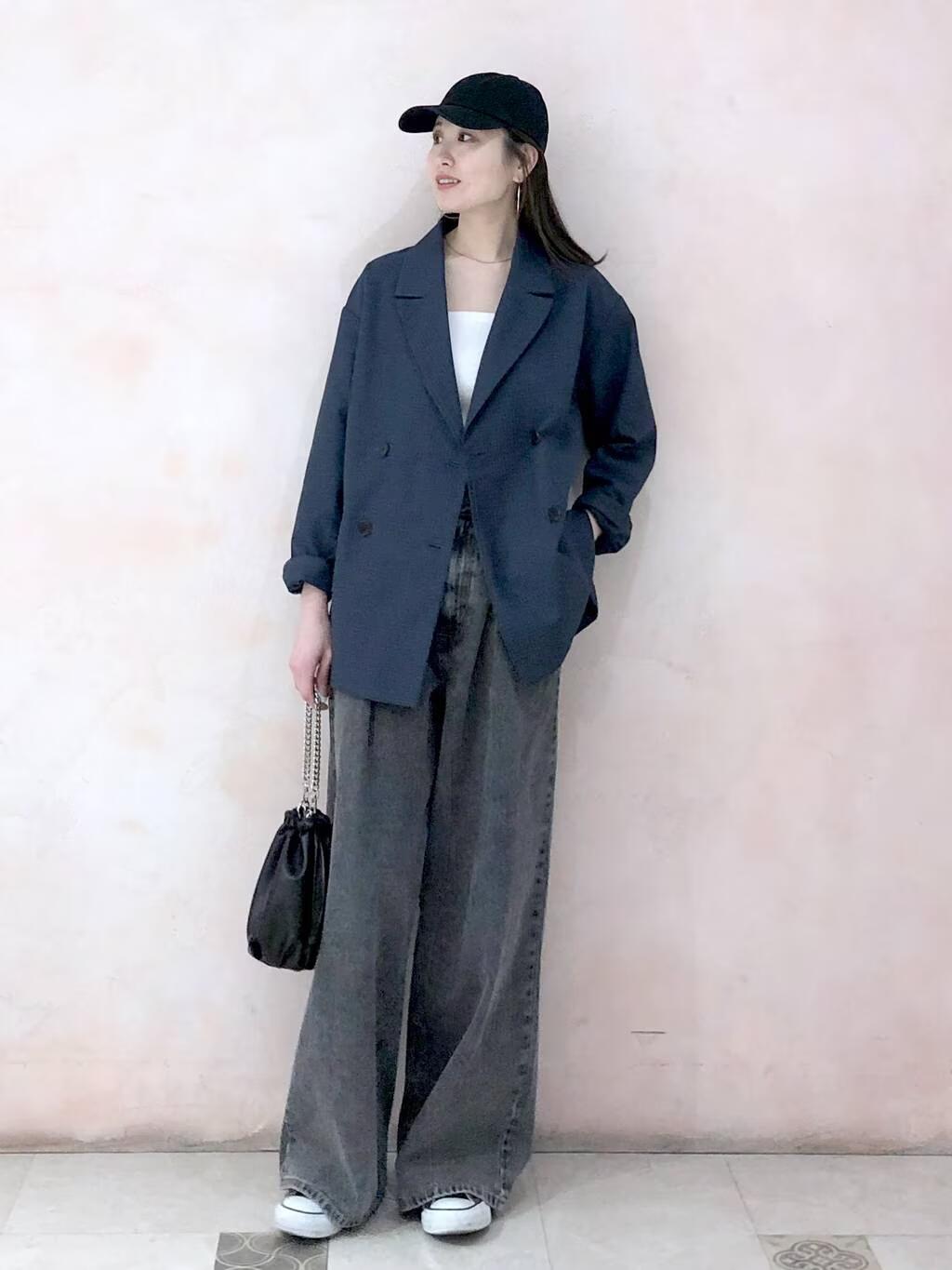 LAKOLEのチェーンハンドル2WAYショルダーバッグを使ったコーディネートを紹介します。｜Rakuten Fashion(楽天ファッション／旧楽天ブランドアベニュー)5209596