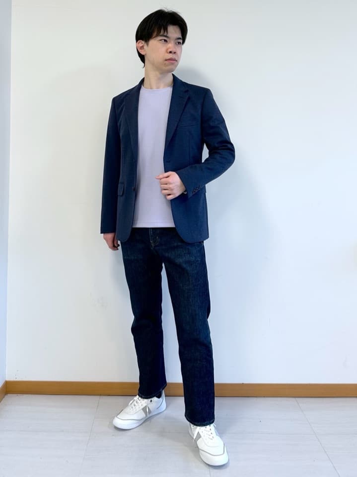 TAKEO KIKUCHIのメランジ ハニカム ストレッチ ジャケットを使ったコーディネートを紹介します。｜Rakuten Fashion(楽天ファッション／旧楽天ブランドアベニュー)5212624