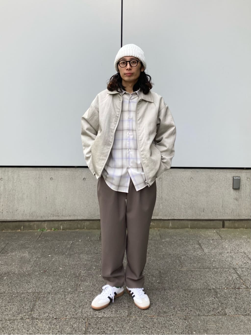 美品 SPIEWAK スピーワック × monkey time モンキータイム パデッド ジップ ナイロンジャケット ブルゾン XL グレー メンズ 古着 中古 USED SPIEWAK - 美品 SPIEWAK スピーワック × monkey time モンキータイム