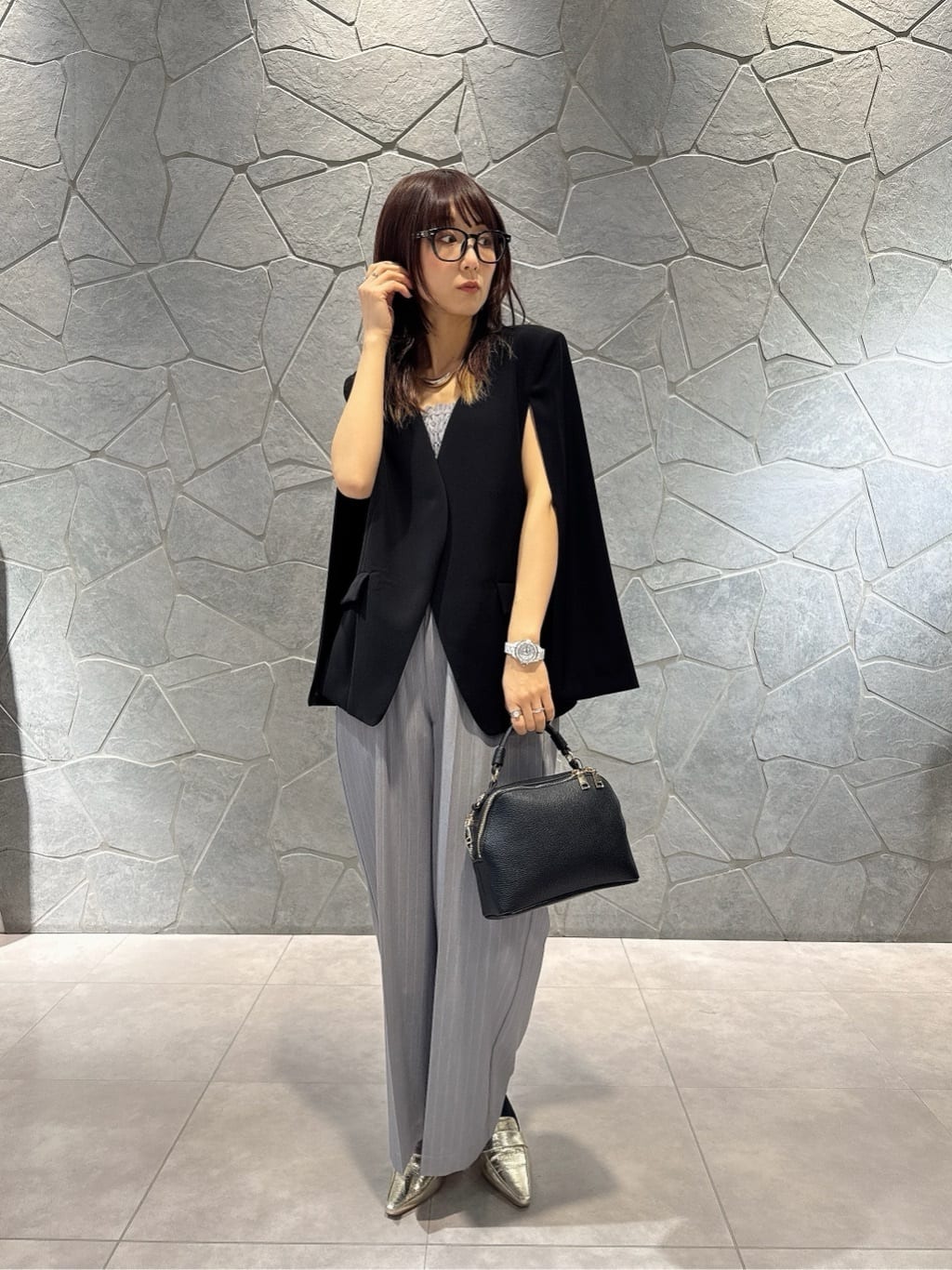 LASUDのストライプベアサロペットを使ったコーディネートを紹介します。｜Rakuten Fashion(楽天ファッション／旧楽天ブランドアベニュー)5222833