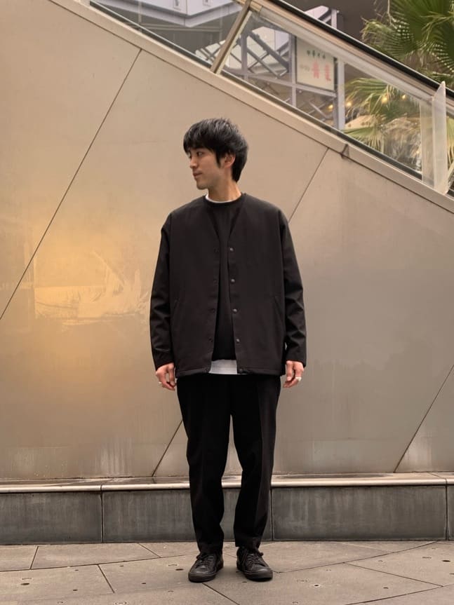 UNITED ARROWS green label relaxingのFREELITCH ノーカラー