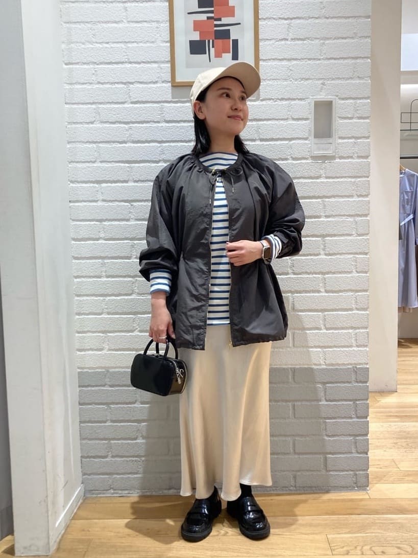 UNITED ARROWS LTD. OUTLET | [size SHORTあり]ギャザー ノーカラー