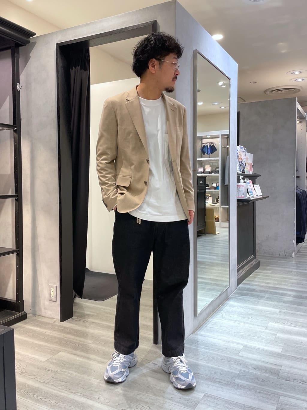 TAKEO KIKUCHIの【セットアップ対応】トリッチ(R)グレンチェック ジャケットを使ったコーディネートを紹介します。｜Rakuten Fashion(楽天ファッション／旧楽天ブランドアベニュー)5225578
