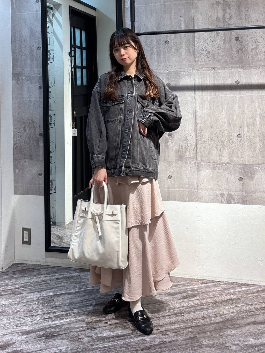 mysty womanのレザー×キャンバスBAGを使ったコーディネートを紹介します。｜Rakuten Fashion(楽天ファッション／旧楽天ブランドアベニュー)5228884