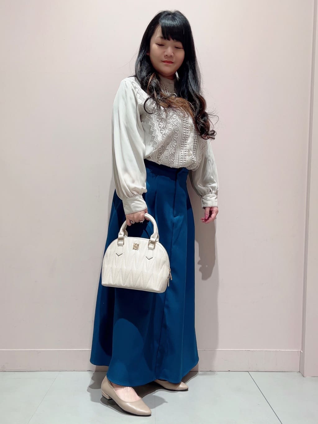 ESPERANZAのキルティング 2WAY ショルダーバッグ ボストンを使ったコーディネートを紹介します。｜Rakuten Fashion(楽天ファッション／旧楽天ブランドアベニュー)5230597