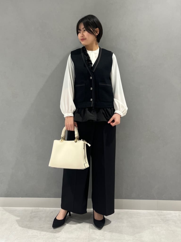 Vin | アシンメトリーフリルオールインワン | Rakuten Fashion(楽天