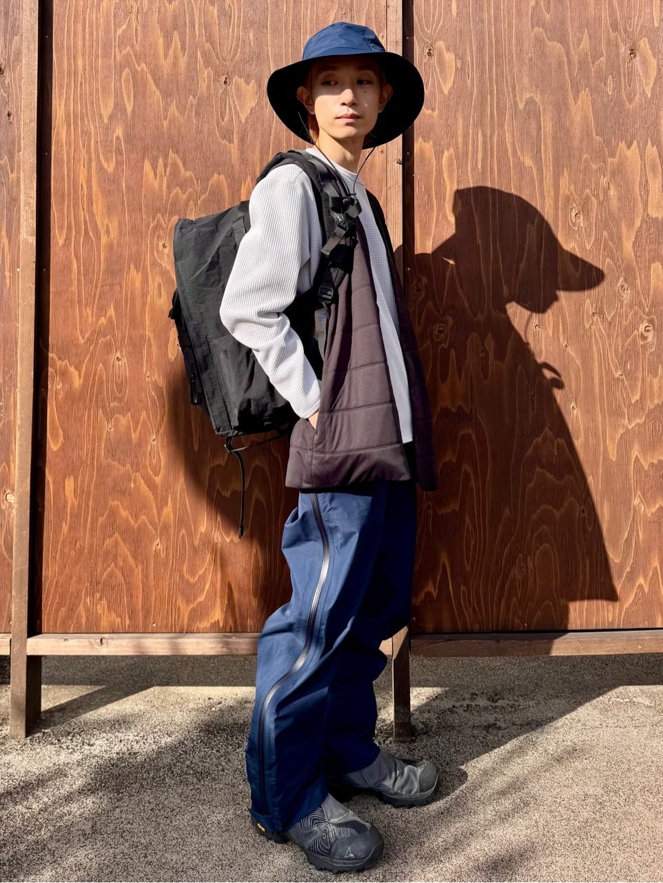 Snow PeakのGORE-TEX Rain Hatを使ったコーディネートを紹介します。｜Rakuten Fashion(楽天ファッション／旧楽天ブランドアベニュー)5236783