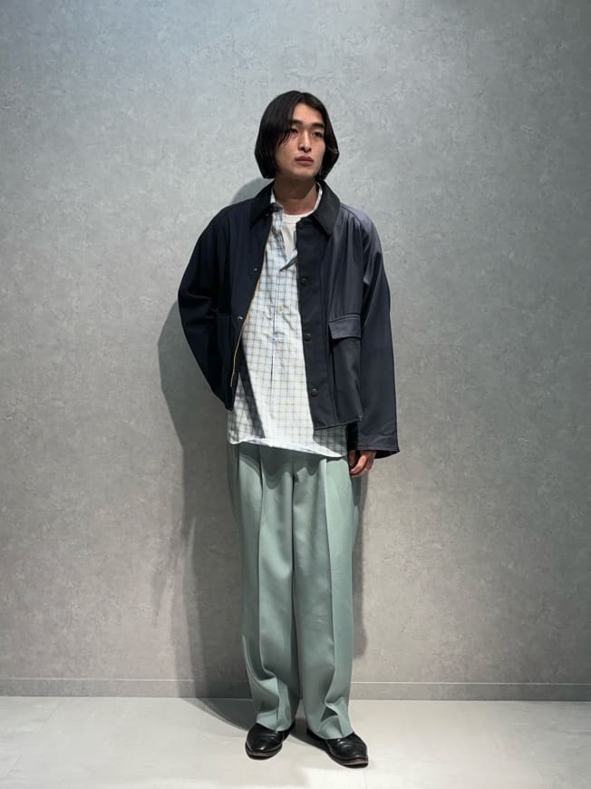 Tomorrowland別注】 Barbour Spey ウールブルゾン