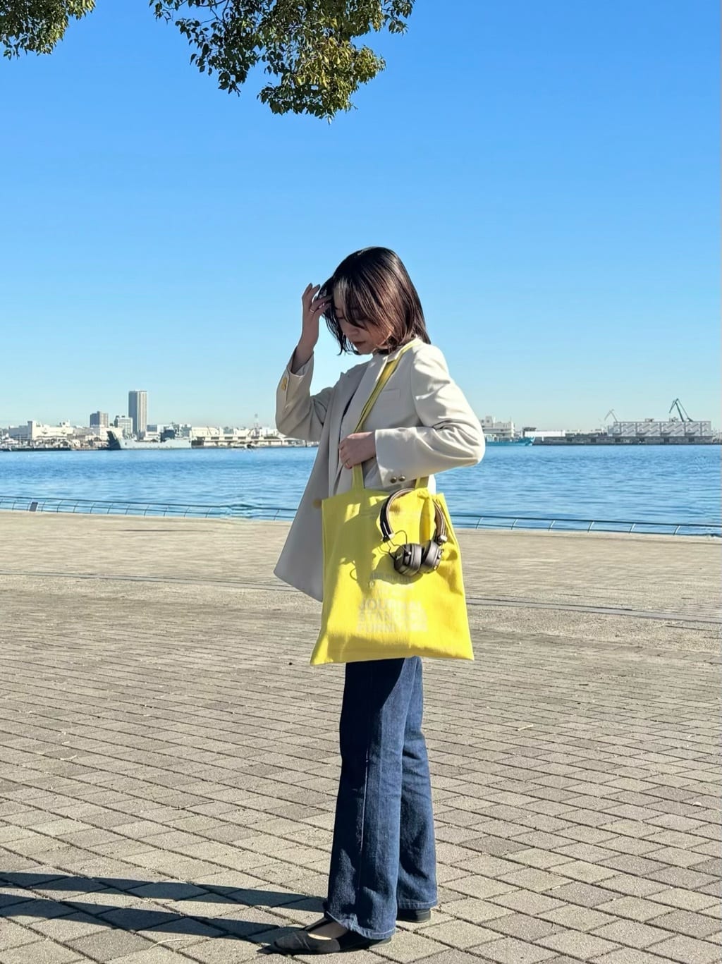 journal standard FurnitureのJSF TOTE CANVAS トートバッグを使ったコーディネートを紹介します。｜Rakuten Fashion(楽天ファッション／旧楽天ブランドアベニュー)5238768