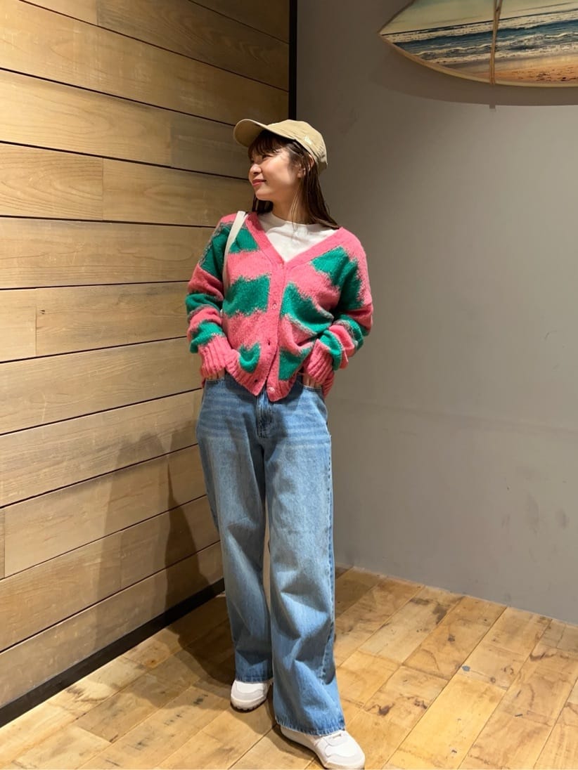 RODEO CROWNS WIDE BOWLのデニムコンビワイドパンツを使った