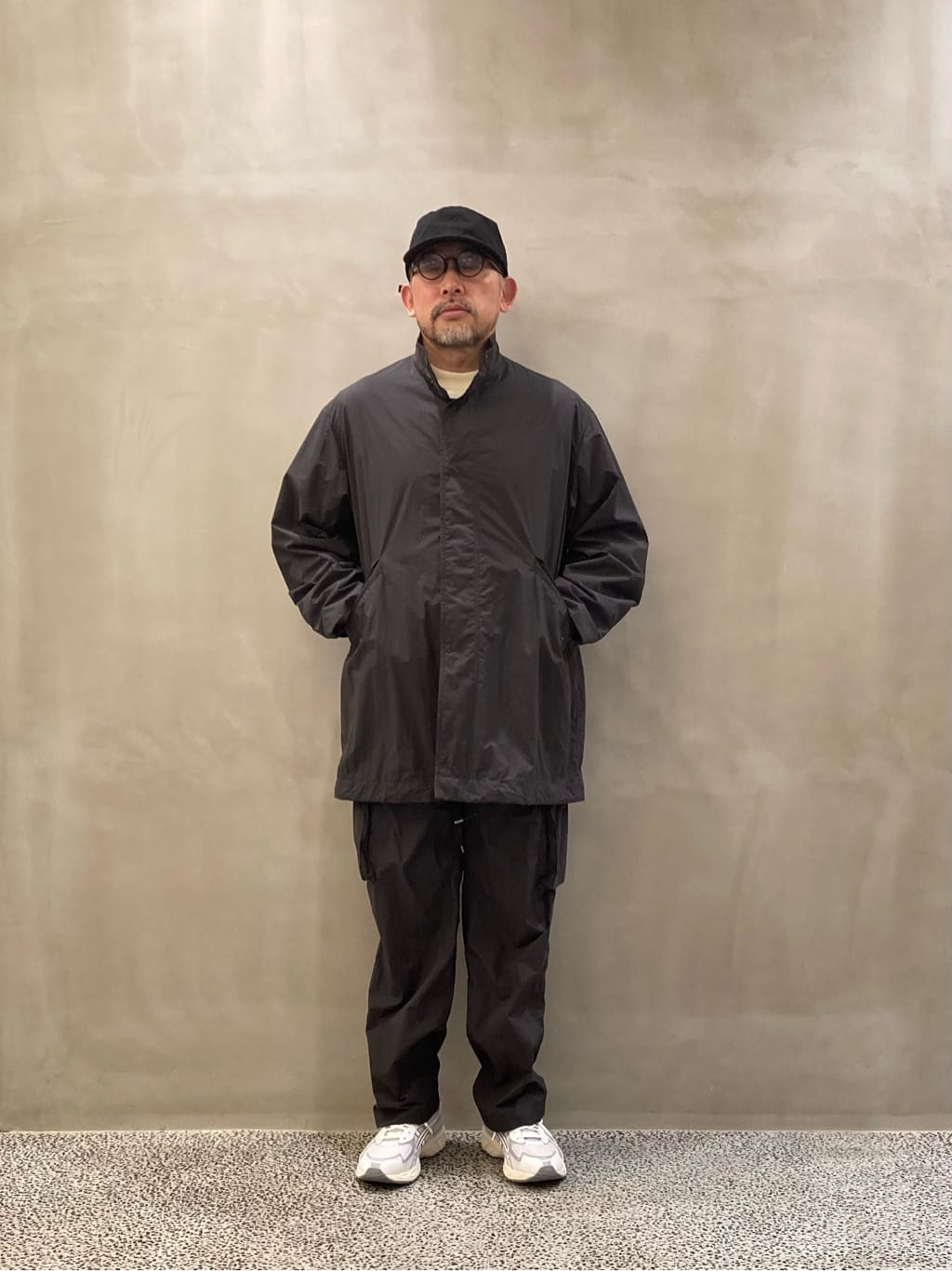 ユナイテッドアローズ ダントツ撥水 ナイロン ミリタリー コート ブラック M ダントツ撥水 ナイロン ミリタリー コート