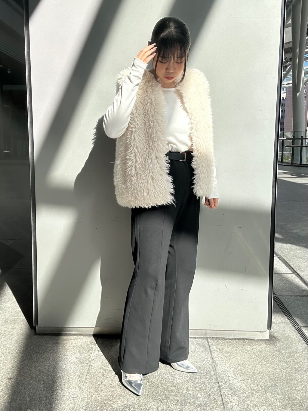 ESPERANZAのバックストラップミドルヒールパンプスを使ったコーディネートを紹介します。｜Rakuten Fashion(楽天ファッション／旧楽天ブランドアベニュー)5245078