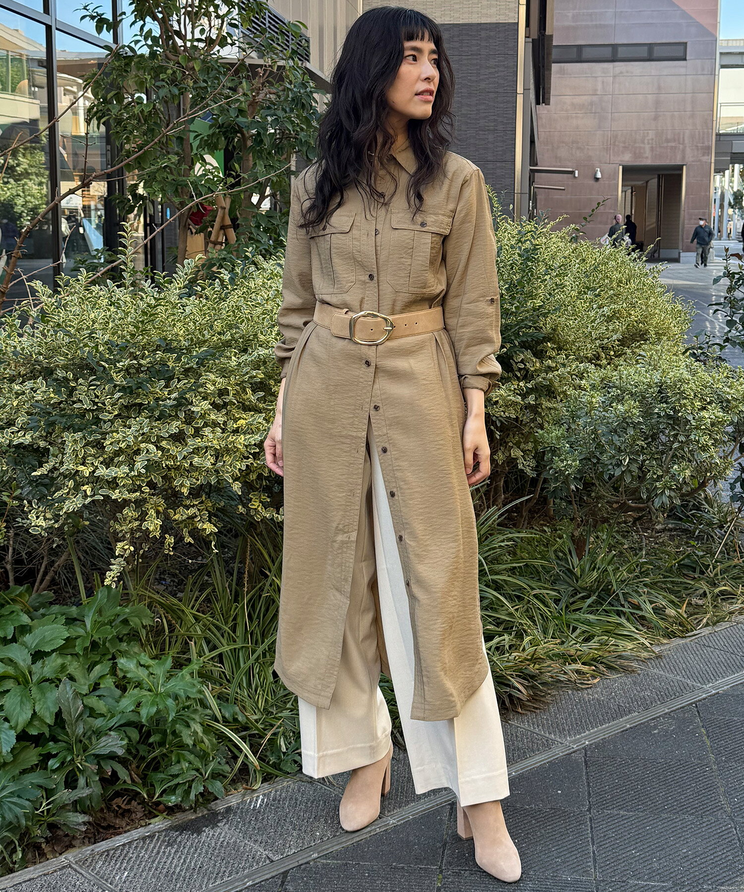 BANANA REPUBLIC FACTORY STORE | (W)日本限定 ユーティリティシャツ
