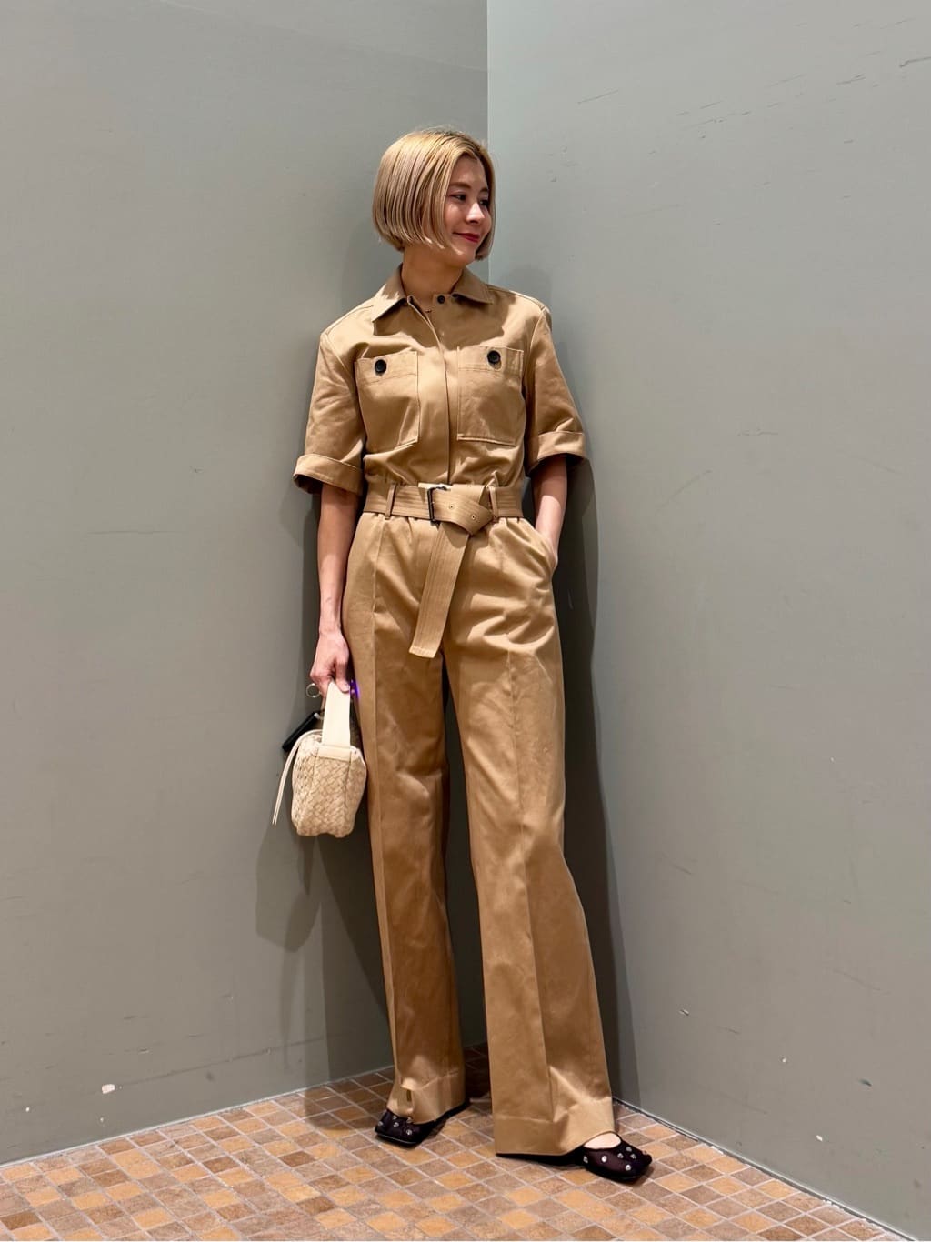 TOMORROWLAND | コットンサテン ジャンプスーツ | Rakuten Fashion