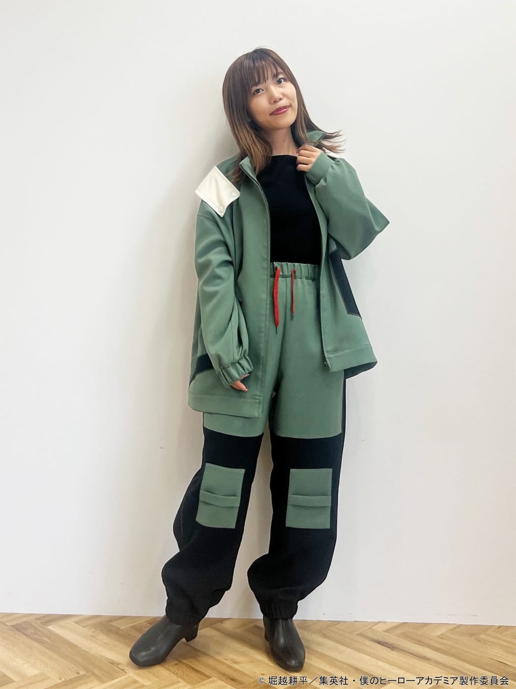 earth music&ecology ヒロアカ 僕のヒーローアカデミア パンツ earth music&ecology | <僕のヒーローアカデミア>緑谷出久 イメージ