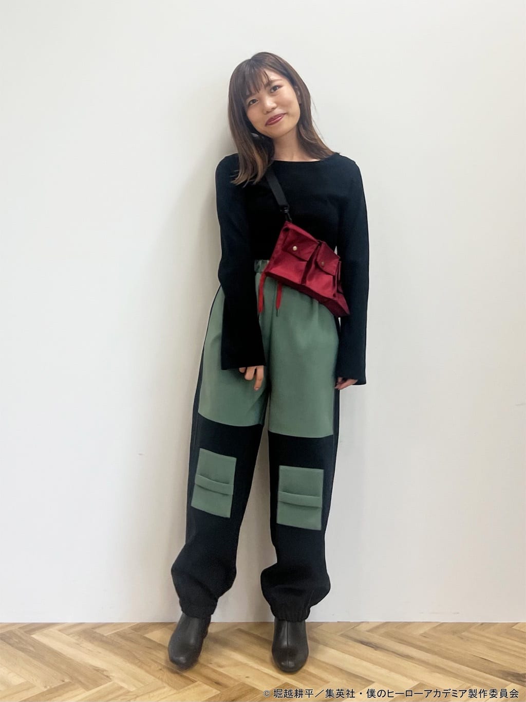 earth music&ecology ヒロアカ 僕のヒーローアカデミア パンツ earth music&ecology | <僕のヒーローアカデミア>緑谷出久 イメージ