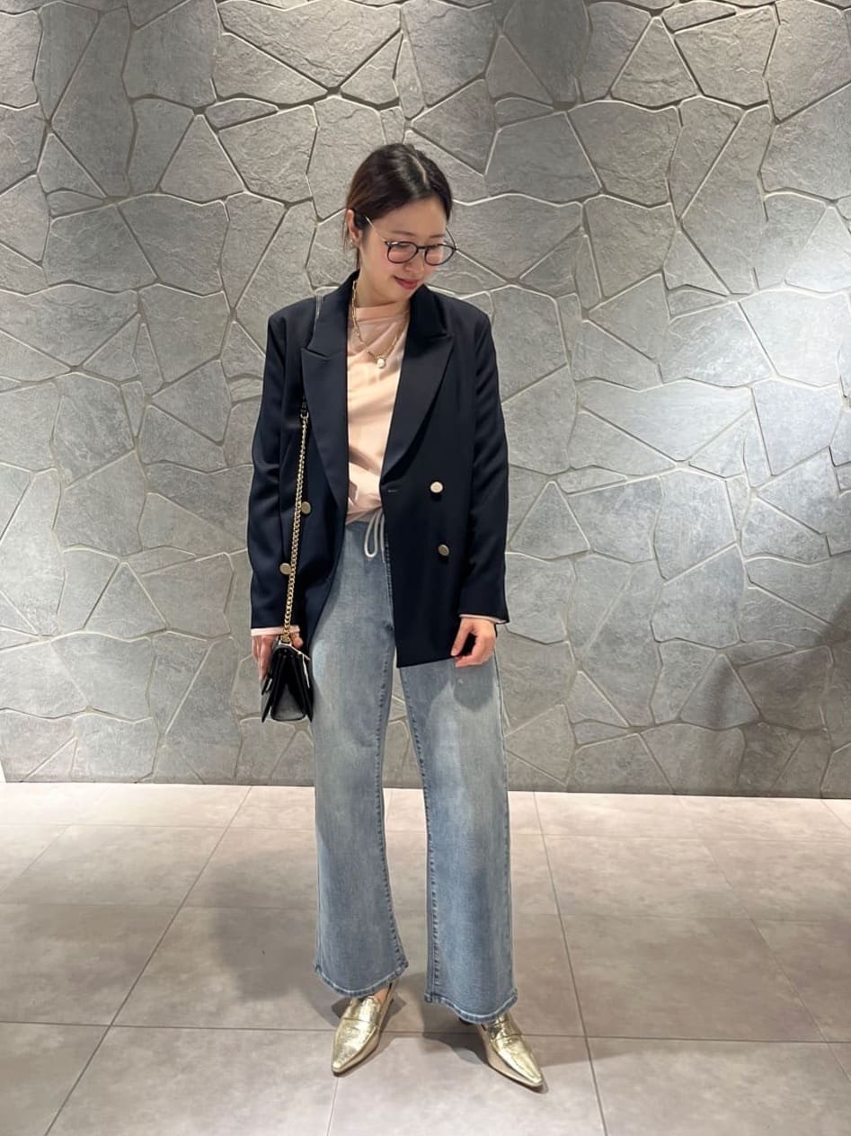 Vinのドロストワイドデニムを使ったコーディネートを紹介します。｜Rakuten Fashion(楽天ファッション／旧楽天ブランドアベニュー)5274363