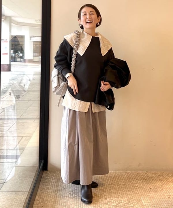BEAMS HEARTのビッグカラー ドビーシャツを使ったコーディネートを紹介します。｜Rakuten Fashion(楽天ファッション／旧楽天ブランドアベニュー)5275426