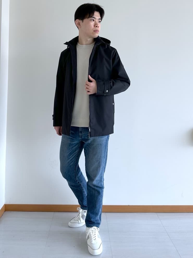 TAKEO KIKUCHIの【ライトアウター】ドビー エレクティブ シェルブルゾンを使ったコーディネートを紹介します。｜Rakuten Fashion(楽天ファッション／旧楽天ブランドアベニュー)5279661