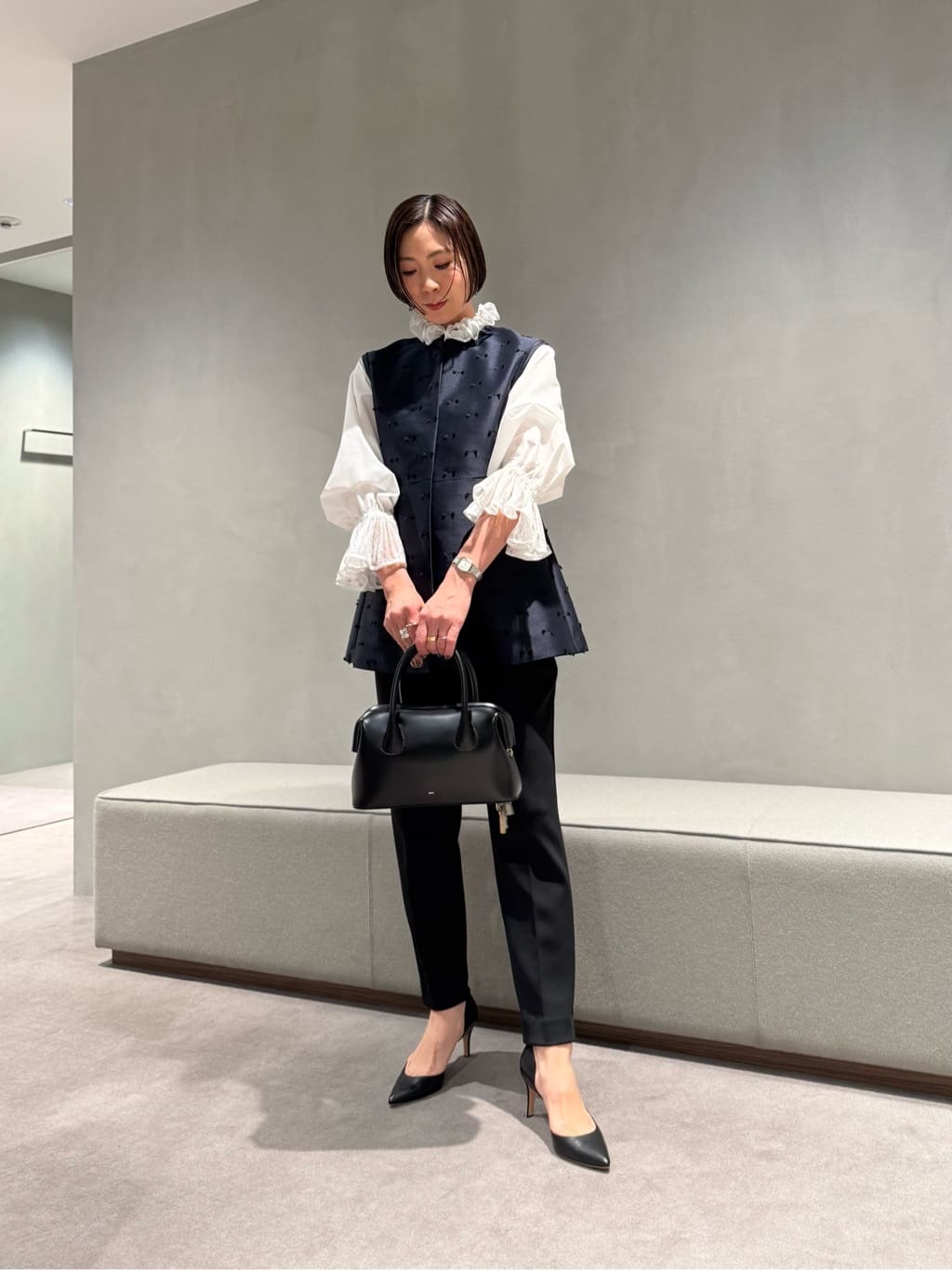 UNITED ARROWS LTD. OUTLET | リボン カットジャガード ベスト