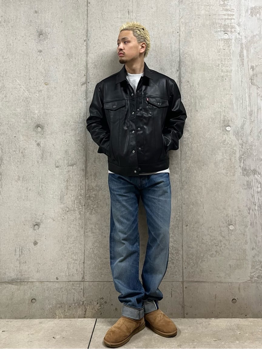 Levi's | JAPAN LIMITED LEATHER TRUCKER JACKET | Rakuten Fashion