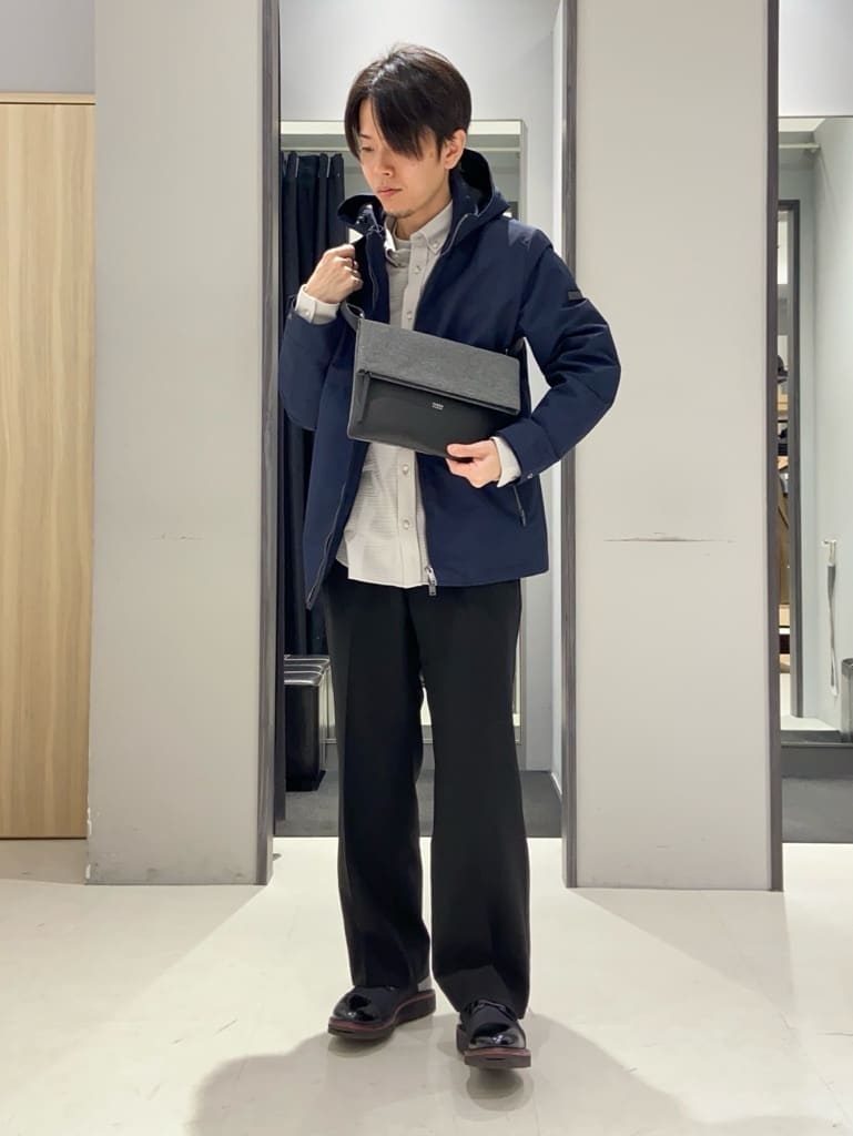 TAKEO KIKUCHIの【軽量アウター】エレクティブ シェル ブルゾンを使ったコーディネートを紹介します。｜Rakuten Fashion(楽天ファッション／旧楽天ブランドアベニュー)5291817