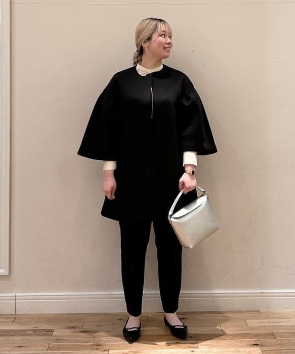 BEAMS HEARTのボリューム袖 ダンボール ミドルコート きれいめ 25SSを使ったコーディネートを紹介します。｜Rakuten Fashion(楽天ファッション／旧楽天ブランドアベニュー)5294800