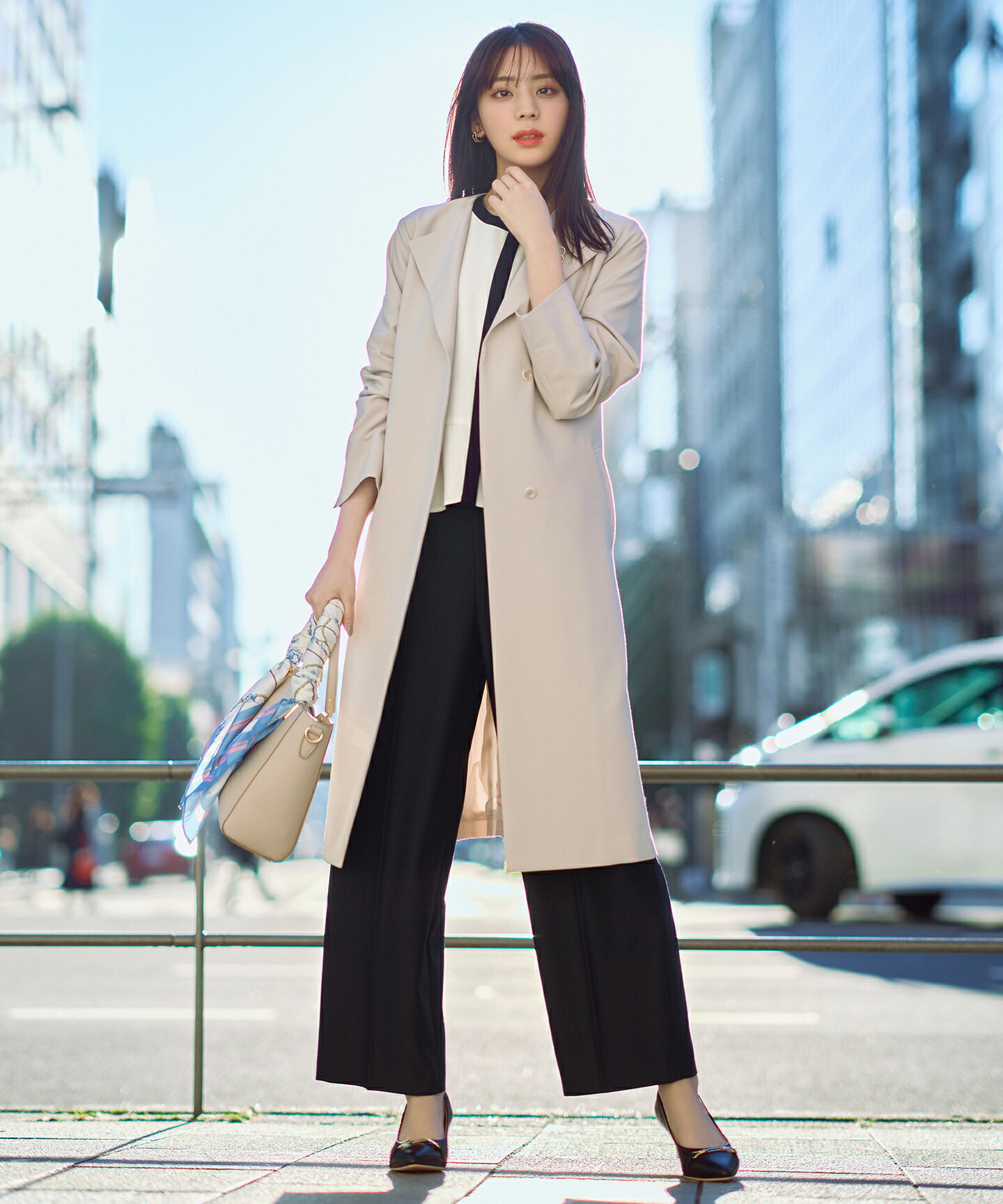 unliens エンドレスベストとパンツ　ライトベージュ　　　新品未使用 ANY SIS | 【洗える】褒めらレディ ワイドパンツ | Rakuten Fashion