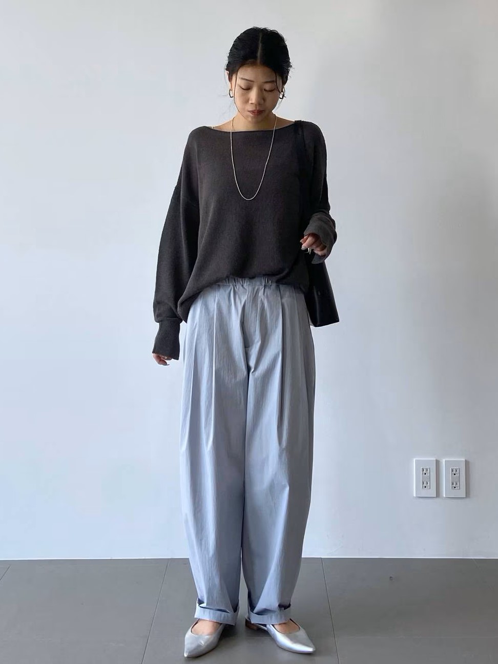 BABYLONE | コットンナイロンタックパンツ | Rakuten Fashion(楽天